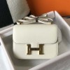 Hermes Constance 24cm Bag in Epsom Leather Craie