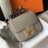 Hermes Constance 24cm Bag in Epsom Leather Gris Asphalte