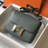 Hermes Constance 24cm Bag in Epsom Leather Vert Amande
