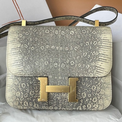 Hermes Lizard Constance 24 Bag Replica