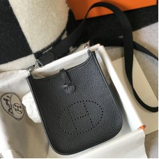 Replica Hermes Evelyne 16 Amazone TPM Bag Black Replica Hermes Evelyne 16 TPM Bag