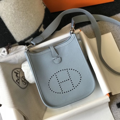 Replica Hermes Evelyne 16 Amazone TPM Bag Bleu Lin Replica Hermes Evelyne 16 TPM Bag