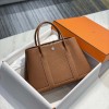 Hermes Garden Party Bag 30cm 36 cm Clemence Leather Gold