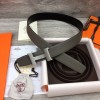 Hermes Constance belt buckle & Reversible leather strap 38 mm Etoupe