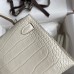 Replica Hermes Kelly Mini II 19cm Crocodile Bag