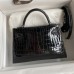 Hermes Black Kelly Mini II 19cm Crocodile Bag Replica Replica Hermes Kelly Mini II 19cm Crocodile Bag