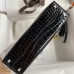 Hermes Black Kelly Mini II 19cm Crocodile Bag Replica Replica Hermes Kelly Mini II 19cm Crocodile Bag