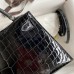 Hermes Black Kelly Mini II 19cm Crocodile Bag Replica Replica Hermes Kelly Mini II 19cm Crocodile Bag
