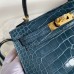 Replica Hermes Kelly Mini II 19cm Crocodile Bag