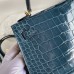 Replica Hermes Kelly Mini II 19cm Crocodile Bag