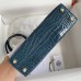 Replica Hermes Kelly Mini II 19cm Crocodile Bag