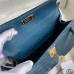 Replica Hermes Kelly Mini II 19cm Crocodile Bag