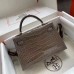 Replica Hermes Kelly Mini II 19cm Crocodile Bag