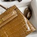 Replica Hermes Kelly Mini II 19cm Crocodile Bag