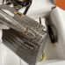 Replica Hermes Kelly Mini II 19cm Crocodile Bag