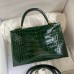 Replica Hermes Kelly Mini II 19cm Crocodile Bag