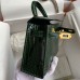 Replica Hermes Kelly Mini II 19cm Crocodile Bag