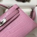Replica Hermes Kelly Mini II 19cm Crocodile Bag