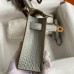 Hermes Pearl Grey Kelly Mini II 19cm Crocodile Bag Replica Replica Hermes Kelly Mini II 19cm Crocodile Bag