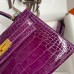 Replica Hermes Kelly Mini II 19cm Crocodile Bag