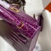 Replica Hermes Kelly Mini II 19cm Crocodile Bag