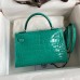 Replica Hermes Kelly Mini II 19cm Crocodile Bag