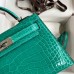 Replica Hermes Kelly Mini II 19cm Crocodile Bag