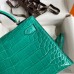 Replica Hermes Kelly Mini II 19cm Crocodile Bag
