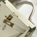 Hermes Kelly Mini II Bag 19cm Craie Replica Hermes Kelly Mini II Bag 19cm
