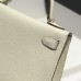 Hermes Kelly Mini II Bag 19cm Craie Replica Hermes Kelly Mini II Bag 19cm