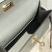 Hermes Kelly Mini II Bag 19cm Glacier Gray Replica Hermes Kelly Mini II Bag 19cm