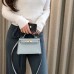 Hermes Kelly Mini II Bag 19cm Glacier Gray Replica Hermes Kelly Mini II Bag 19cm
