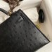Replica Hermes Kelly Mini II 19cm Ostrich Bag