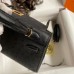 Replica Hermes Kelly Mini II 19cm Ostrich Bag