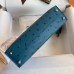 Replica Hermes Kelly Mini II 19cm Ostrich Bag