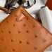 Hermes Gold Kelly Mini II 19cm Ostrich Bag Replica Replica Hermes Kelly Mini II 19cm Ostrich Bag