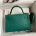 Replica Hermes Kelly Mini II 19cm Ostrich Bag