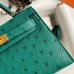 Replica Hermes Kelly Mini II 19cm Ostrich Bag