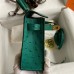 Replica Hermes Kelly Mini II 19cm Ostrich Bag