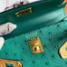 Replica Hermes Kelly Mini II 19cm Ostrich Bag