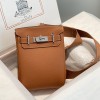Hermes HAC a dos Backpack Clemence Leather Gold