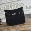 Hermes Jypsiere 28 Bag in Black Togo Leather