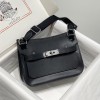 Hermes Jypsiere Mini Bag in Swift Leather Black PHW