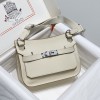 Hermes Jypsiere Mini Bag in Swift Leather Craie PHW