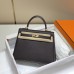 Replica Hermes Kelly 25cm Clemence Ebene Replica Hermes Kelly 25cm