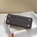 Replica Hermes Kelly 25cm Clemence Ebene Replica Hermes Kelly 25cm
