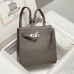 Stylish replica Hermes Kelly Ado Backpack in premium leather-like finish