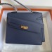 Replica Hermes Kelly En Desordre 20 Bag Deep Blue Epsom Hermes Kelly En Desordre 20 Bag Replica