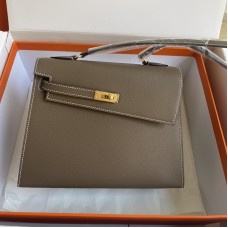 Replica Hermes Kelly En Desordre 20 Bag Etoupe Epsom Hermes Kelly En Desordre 20 Bag Replica