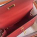 Replica Hermes Kelly En Desordre 20 Bag Red Epsom Hermes Kelly En Desordre 20 Bag Replica